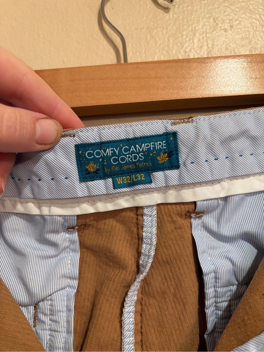 KJP Comfy Campfire Cords Little Wagon & Boat Themed Men’s Pants, Retro Outdoor - Picture 6 of 8